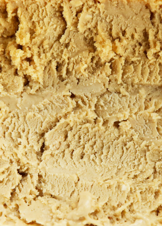 Oba! caramel gelato texture